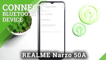 How to Pair Realme Narzo 50A Prime with Smartphone Using Bluetooth - Connect via Bluetooth