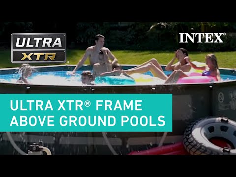 Intex 24' x 12' x 52" Ultra XTR Frame Rectangular Pool Set with Sand Filter Pump