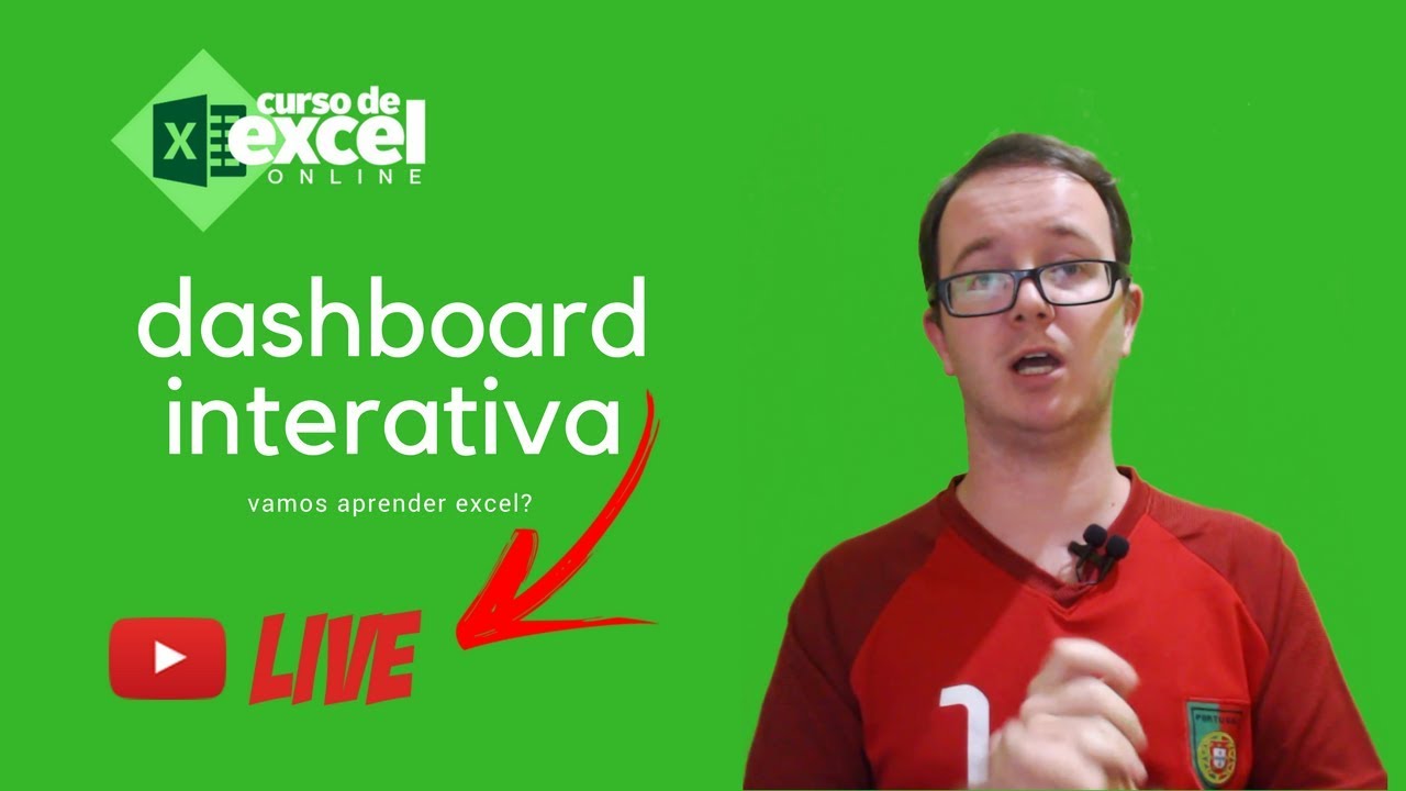 Como fazer Dashboard Interativa no EXCEL - Aula de EXCEL Grátis tabelas salariais função publica 2018
