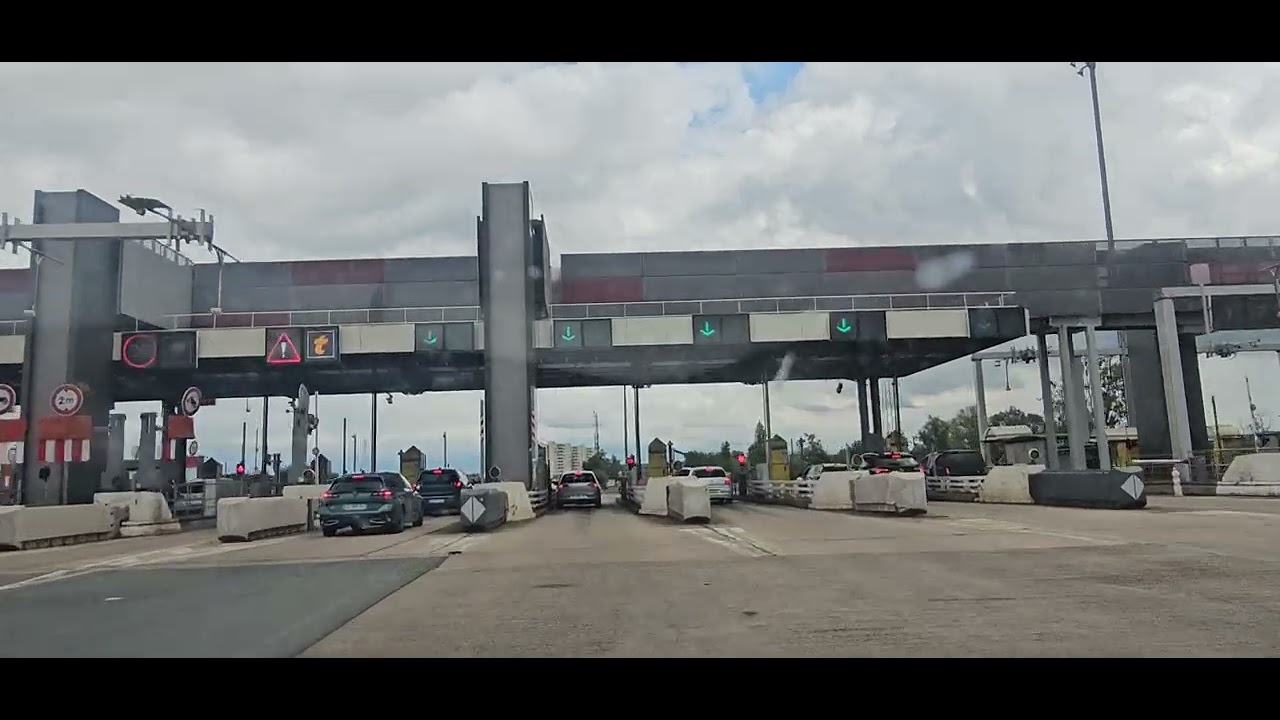 Mautstation Frankreich 