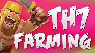 Best TH7 Farming Strategy | Clash of Clans | LOOT!