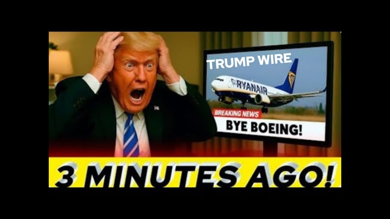 $30B Blow to Boeing: Ryanair Turns to China, Trump Reacts Furiously