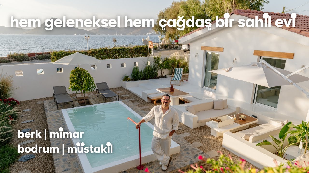 Bodrum’da Denize Sıfır Tek Katlı Müstakil Cool Bir Ev 