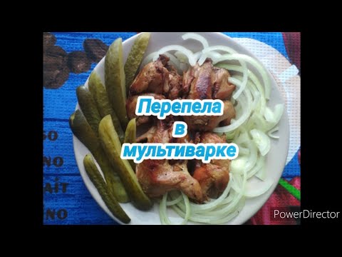 Рецепт перепела в мультиварке