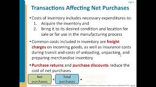 ACC 3310 - Chapter 8 Part 2 - Inventory Costing Methods