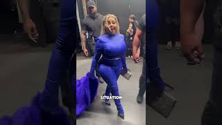 Why was Lil’Kim’s outfit completely ill-fitting at Cardi B’s concert#shorts #cardib #celebrity