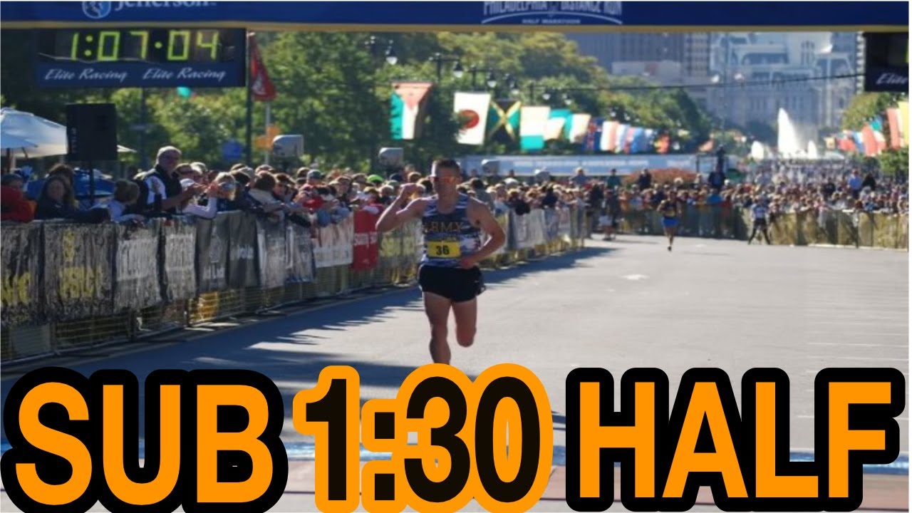 How to Run a Sub 1 Hour 30 Half Marathon in 4 Months
