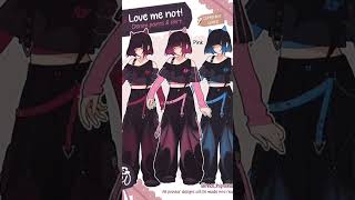 Love me not! Denim pants &amp; shirt (Different color)