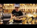 12-Year-Old JADEN LEHMAN playing a 1964 Fender Stratocaster at Norman's Rare Guitars