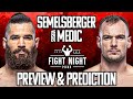 UFC 291: Matthew Semelsberger vs. Uros Medic Preview &amp; Prediction