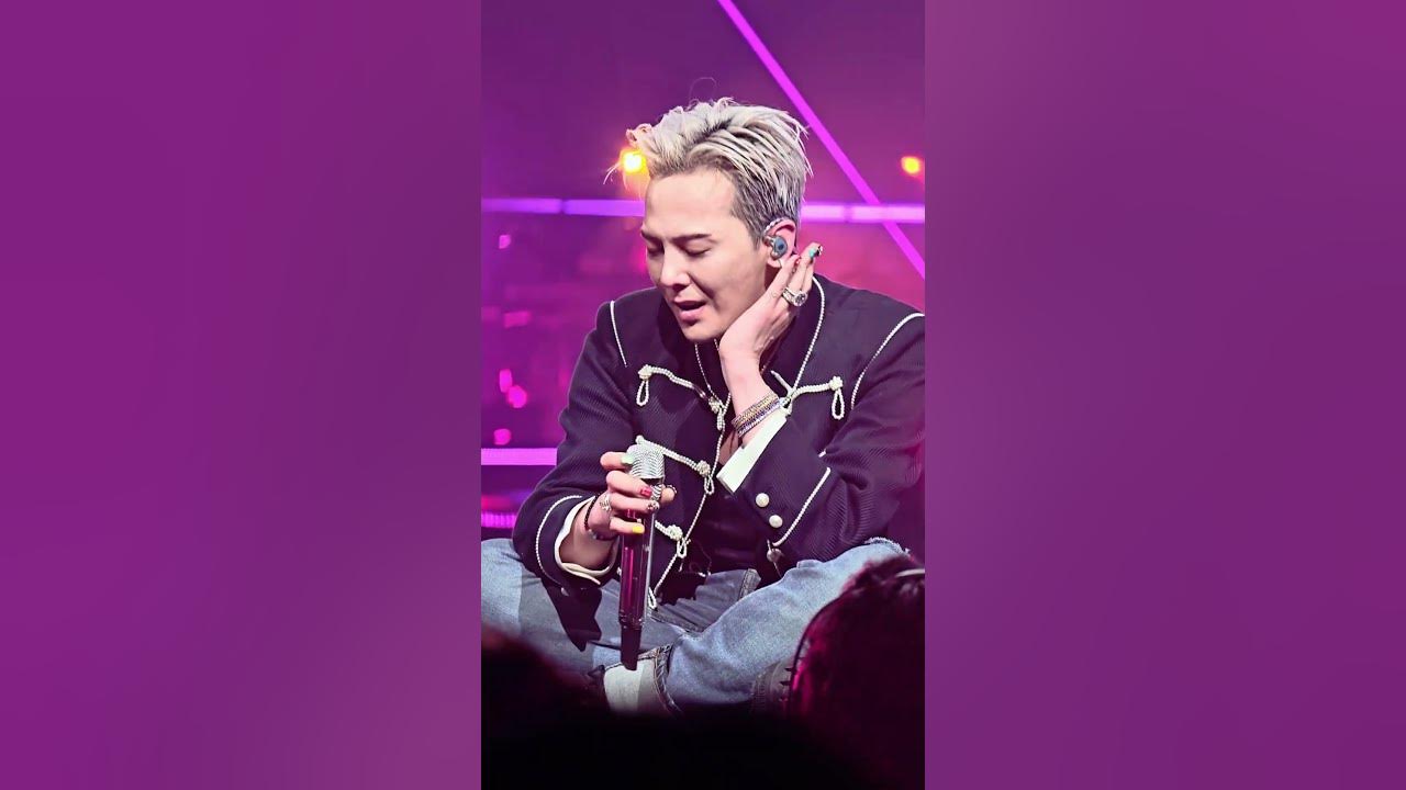 [4K] 250810 Fancam 지드래곤 G DRAGON 2025 WORLD TOUR Übermensch in HONGKONG DAY 3