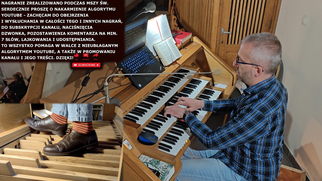 O Bożę dzięki Ci składamy - nawet ogarniają ci moi ludzie samodzielny śpiew 😁 (🎧ZOOM H1 SOUND🎧)