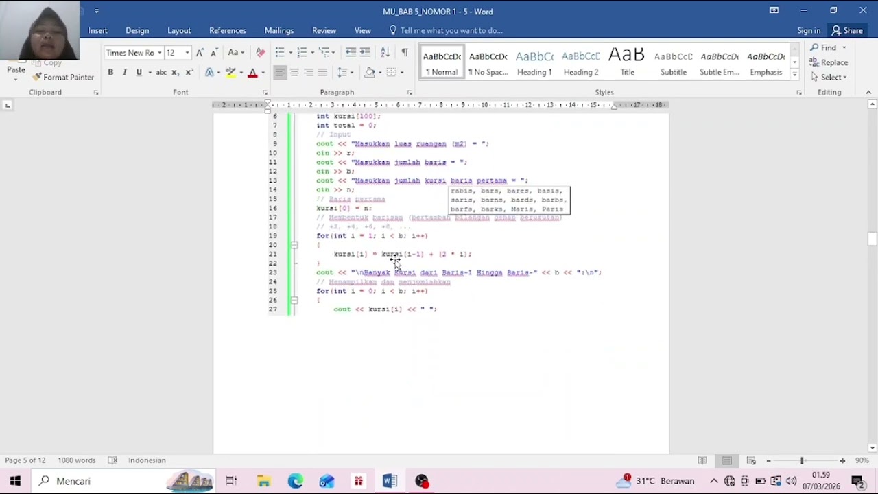 Meliska Utari_08011382530079_Bab 5 nomor 2