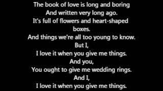 Peter Gabriel - Book of love (With Lyrics)