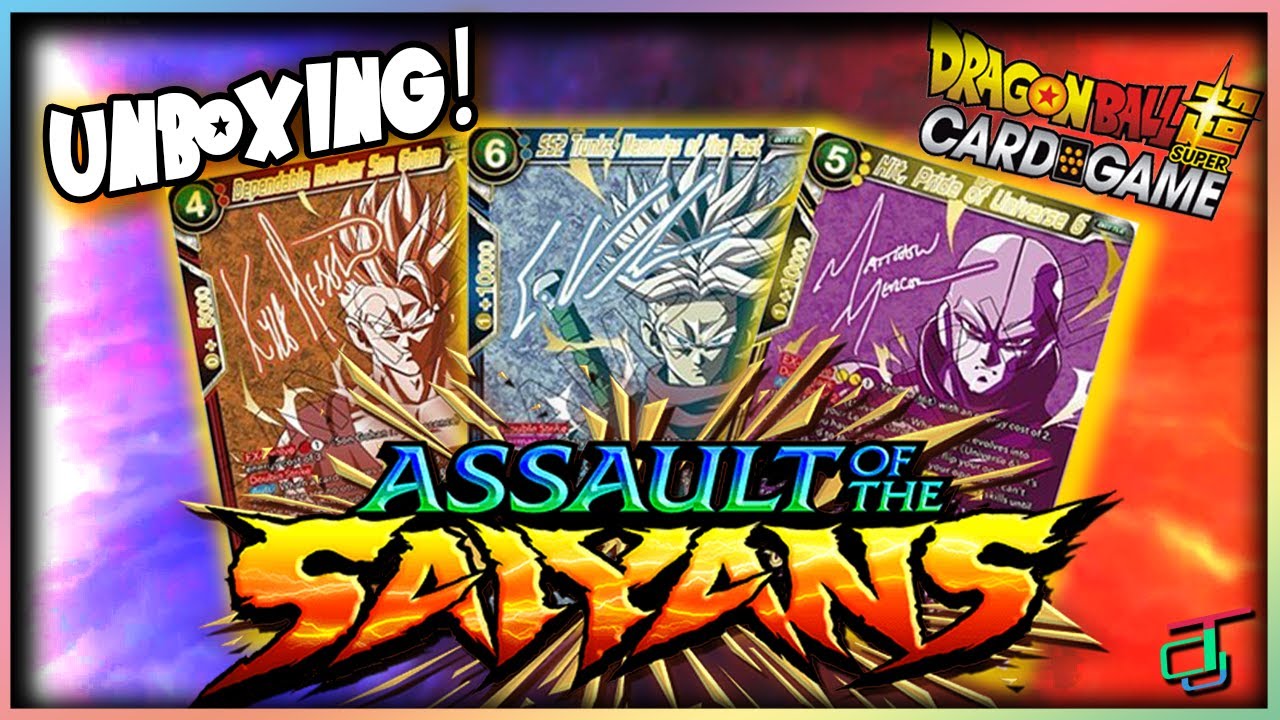 dragon ball super tcg assault of the saiyans booster box Dragon Ball Super Series 7 Assault of The Saiyans TCG Booster Display Box