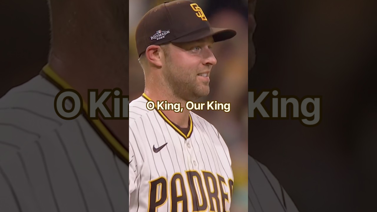 O King, Our King. #mlb #postseason #nlds #baseball #padres #sandiego