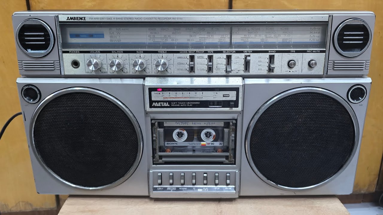 National Panasonic RX-5150 BOOMBOX # complete working condition Mo