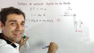 Problema de Dinámica | Segunda Ley de Newton | Diagrama de Cuerpo Libre