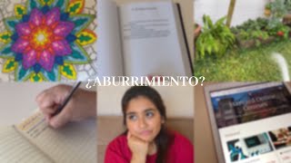 ¿qué hacer cuando estás aburrido? | mejora tu productividad como estudiante | valeria herrera