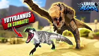 MI PRIMERA VEZ CONTRA EL DISTORTUS REX | Jurassic Blocky [ Roblox ]