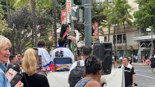 HONOLULU FESTIVAL 2024 - GRAND PARADE IN WAIKIKI BEACH ( P.1 )- HAWAII