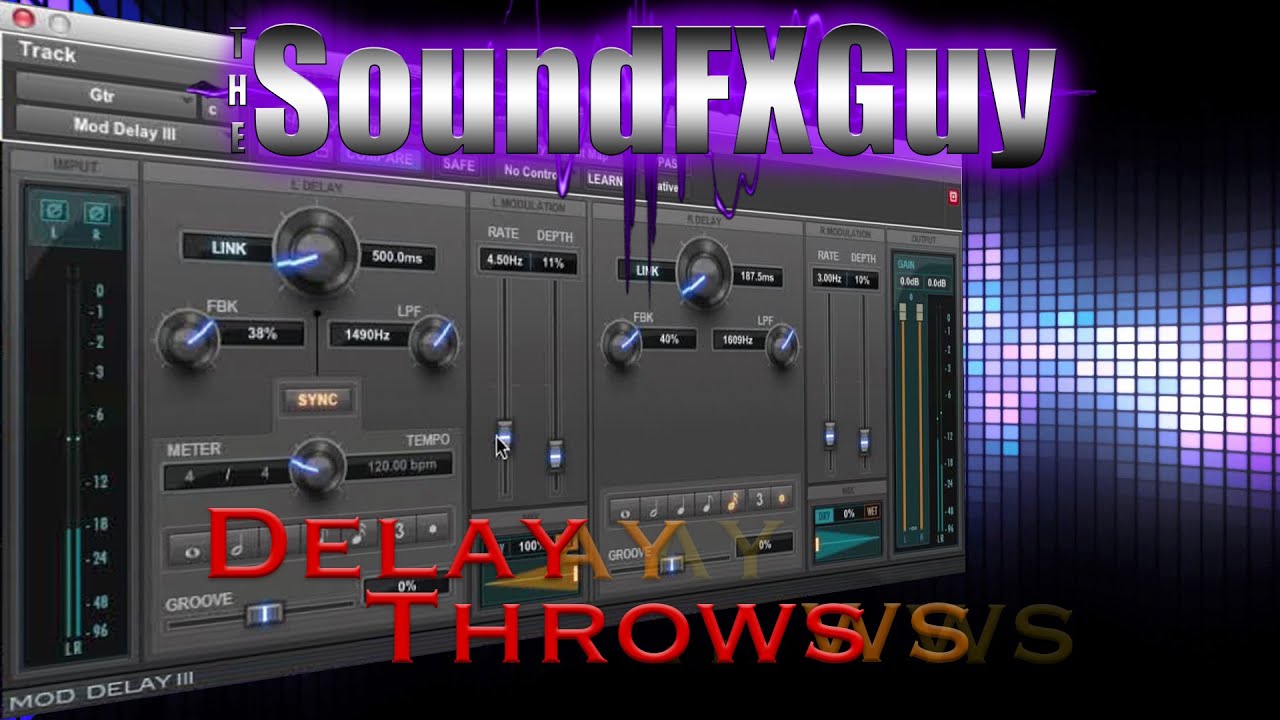 Pro Tools Delay Throws YouTube