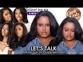 Synthetic kinky edges wig  lets talk sensationnel curls kinks  co kinky blowout 20