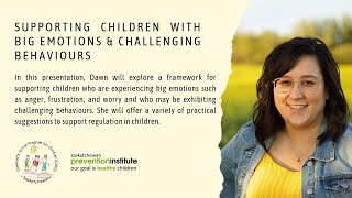 Supporting Children with Big Emotions & Challenging Behaviours