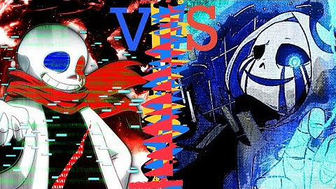 Error 404! Sans vs fatal sans!! [AMV]