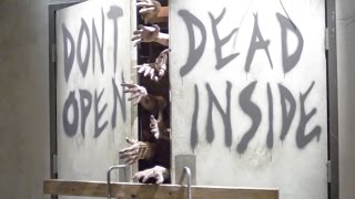 The Walking Dead Walk Through Attraction, Open to the Public Full Tour, Universal Studios Hollywood