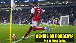 Arsenal’s 24 Set-Piece Goals Ranked | Genius or Controversy? (2025/26)