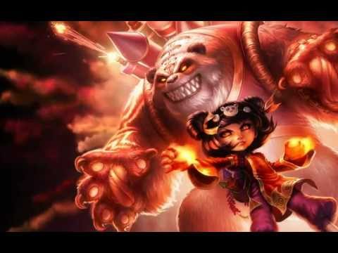 Panda Annie Login Screen and Music