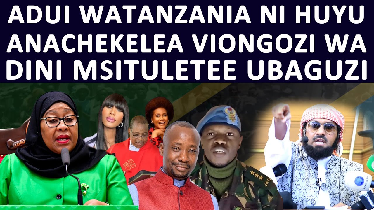 BAADA YA KIMYA SHK KISHKI ATOA KHUTUBA YA KITAIFA DINI HAZIKUBALI KILICHOTOKEA OKTOBA 29 NATOA POLE