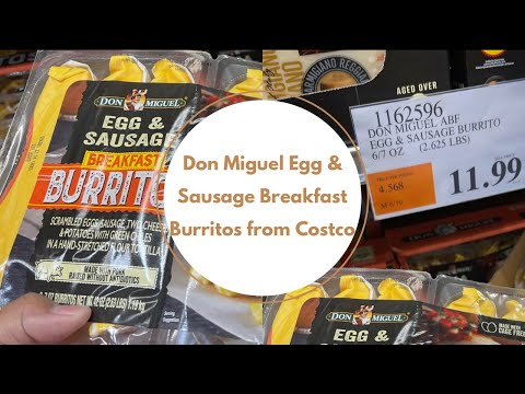 Don Miguel Egg & Sausage Burrito from Costco - Is it any good?