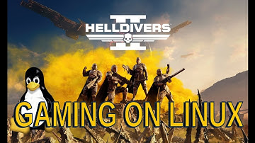 Linux Gaming GamePlay test HELLDIVERS 2 on Arch Linux + Proton Steam 2K 60fps