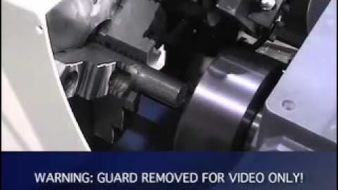 314999 - JF Berns Servo Auto Champ Chamfering Machine (New)