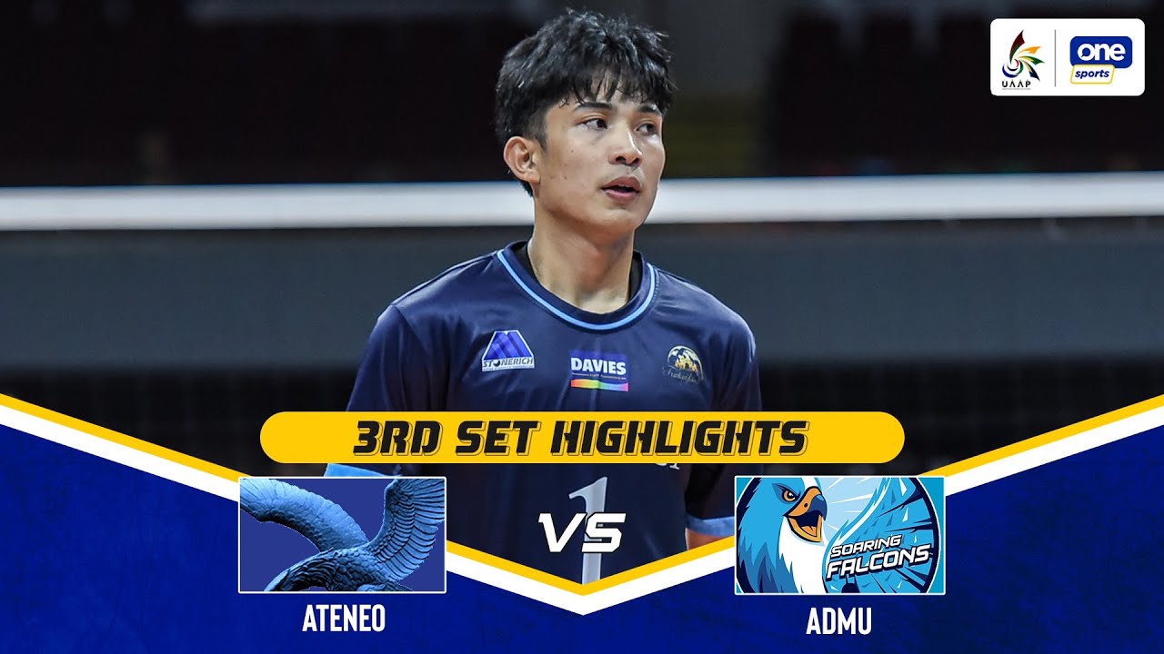 ATENEO vs. AdU | SET 3 GAME HIGHLIGHTS | UAAP SEASON 87 MEN'S ...