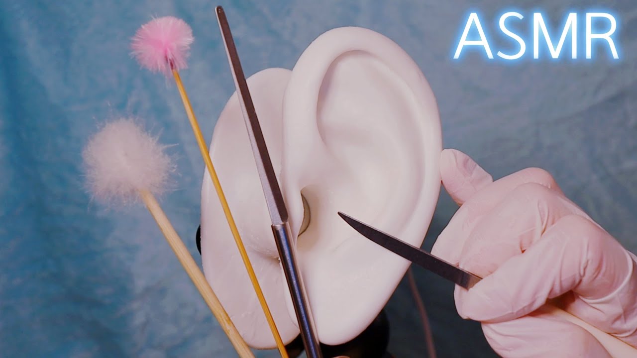 ASMR 구름칼 & 따끔 귀청소 [대화 없음] 당신은 잘 수 있습니다 | Cloud knife ear cleaning [NO TALKING] For sleep