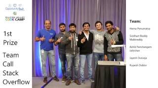 SVCC-Opportunity Hack Winners September 23-25 2016