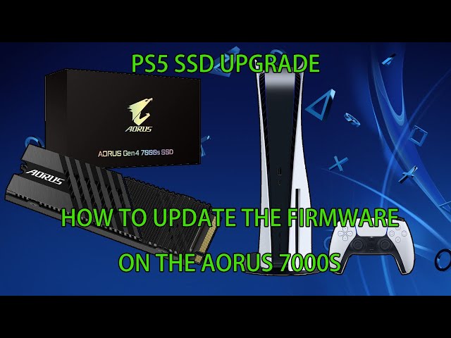 TUTORIAL PS5] Comment installer un disque dur SSD dans votre PS5 (Aorus  7000S) ?