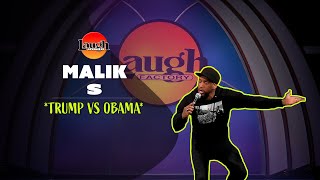 Malik S | Trump vs Obama | Laugh Factory Stand Up Comedy by Laugh Factory 4,771 views 1 year ago 1 minute, 35 seconds