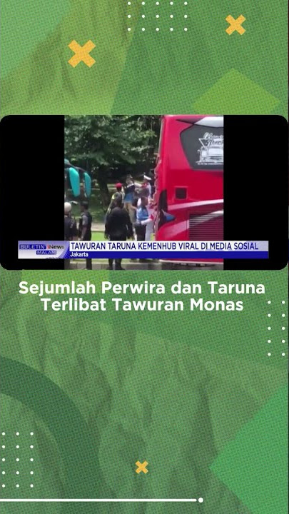 Sejumlah Perwira dan Taruna Terlibat Tawuran di Monas, Jakarta