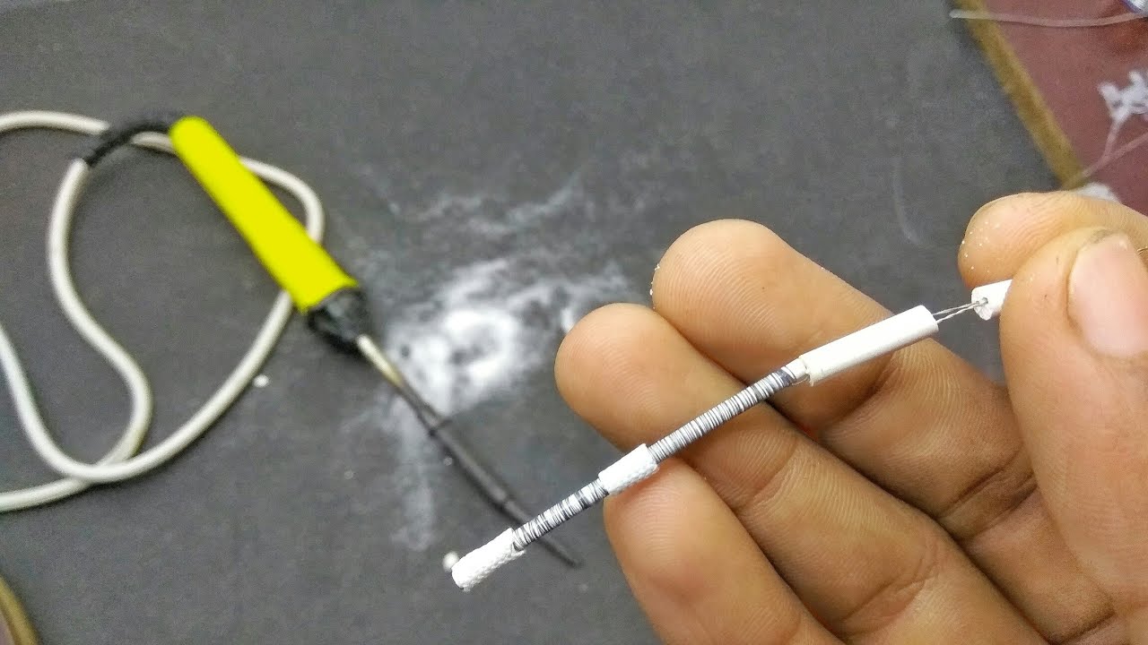 What i find inside the soldering iron creative what's inside