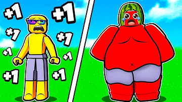 Roblox BUT +1 FAT EVERY SECOND