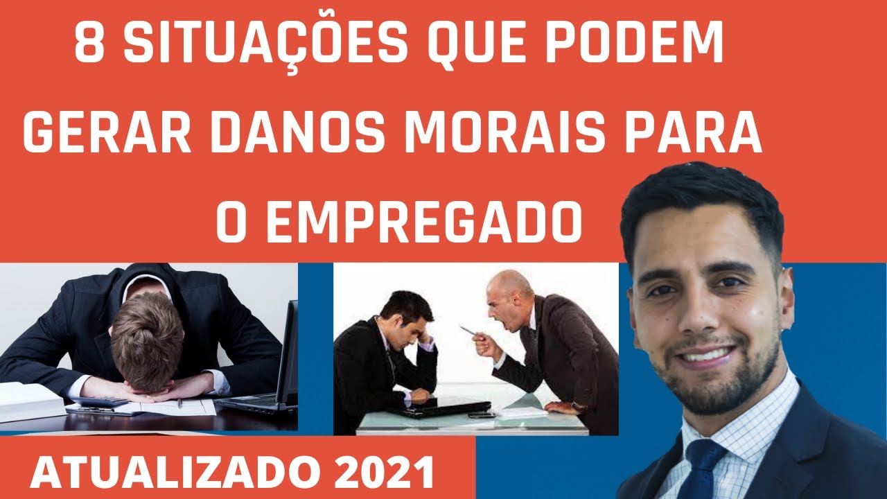 8 – Situações que podem gerar indenização por danos morais para o empregado