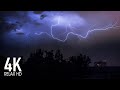 Heavy Thunderstorm at Night! Relaxing Thunder, Rain and Wind Sounds for Sleeping (10 Hours)