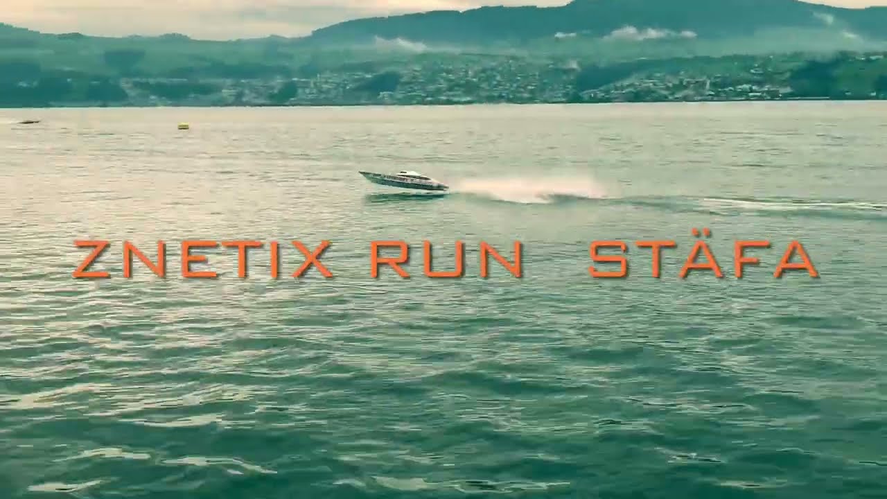 Large RC POWERBOAT MHZ Znetix