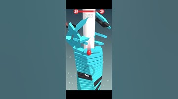 Stack ball speedrun gameplay levels 25 \#gameplay #viralvideos #bkgamer #shorts #stackball