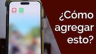 COMO AGREGAR ESTO EN TU IPHONE