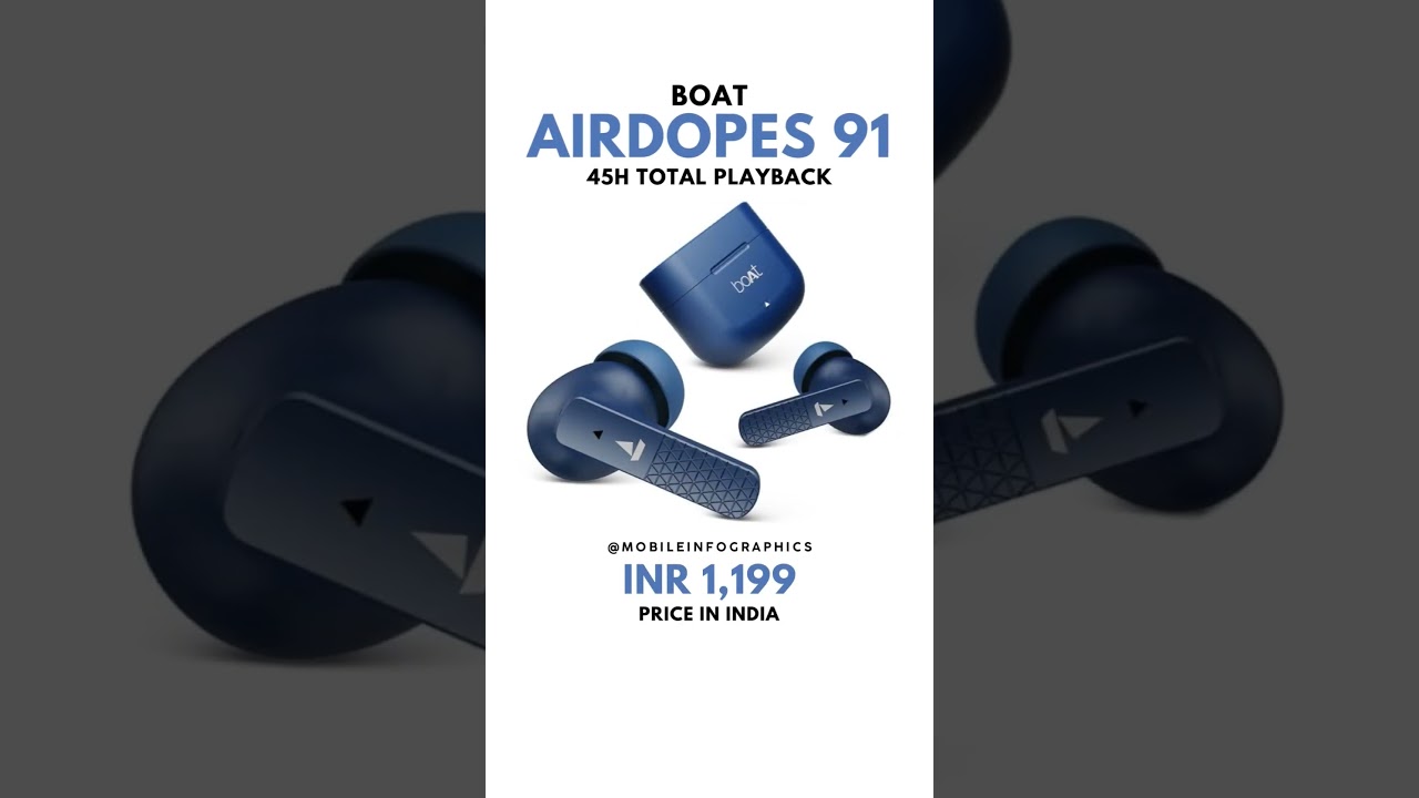 Boat Airdopes 91 Launched 🔥